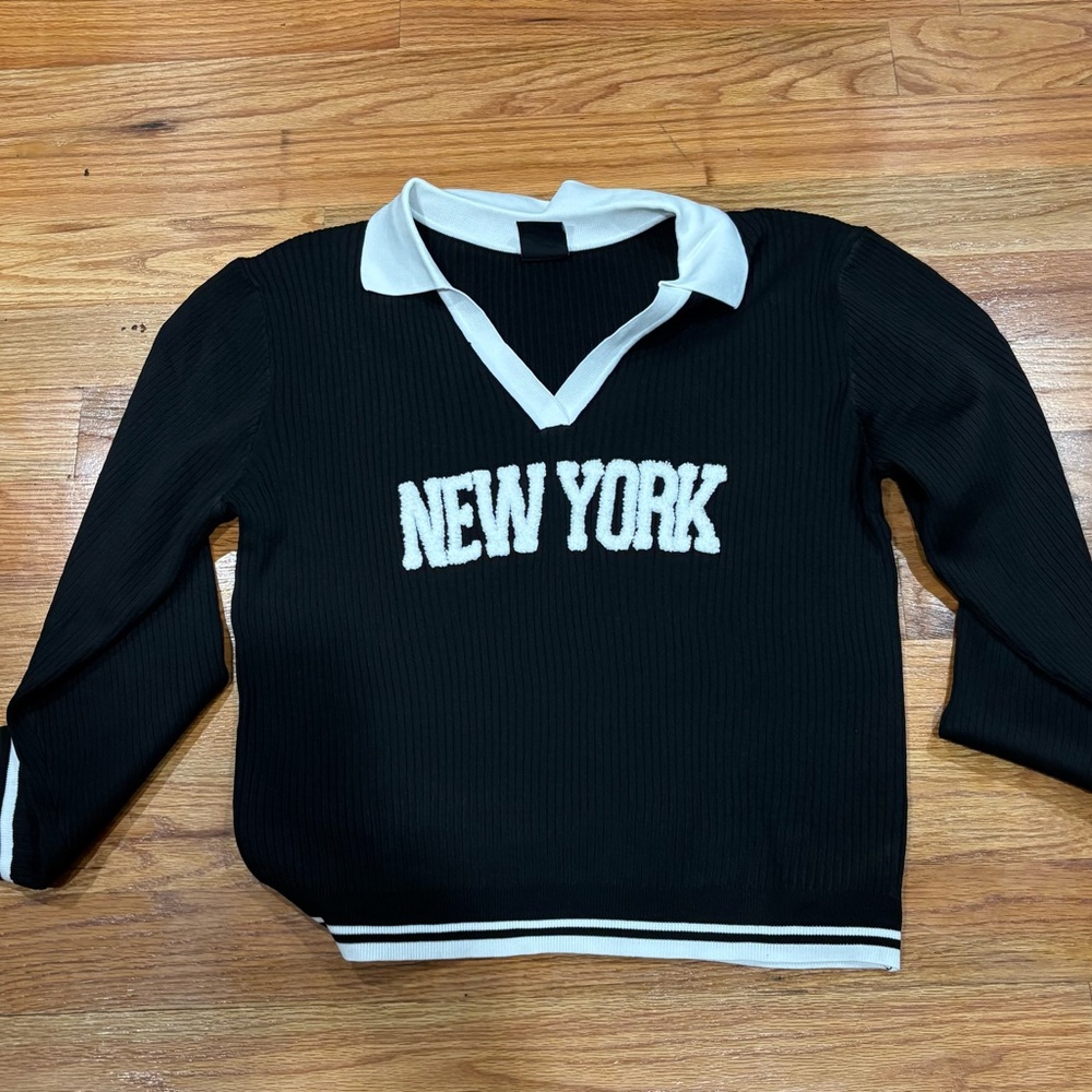 Black New York Sweater